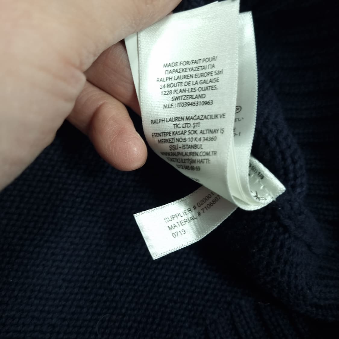 폴로랄프로렌 성조기 니트  상품이미지5