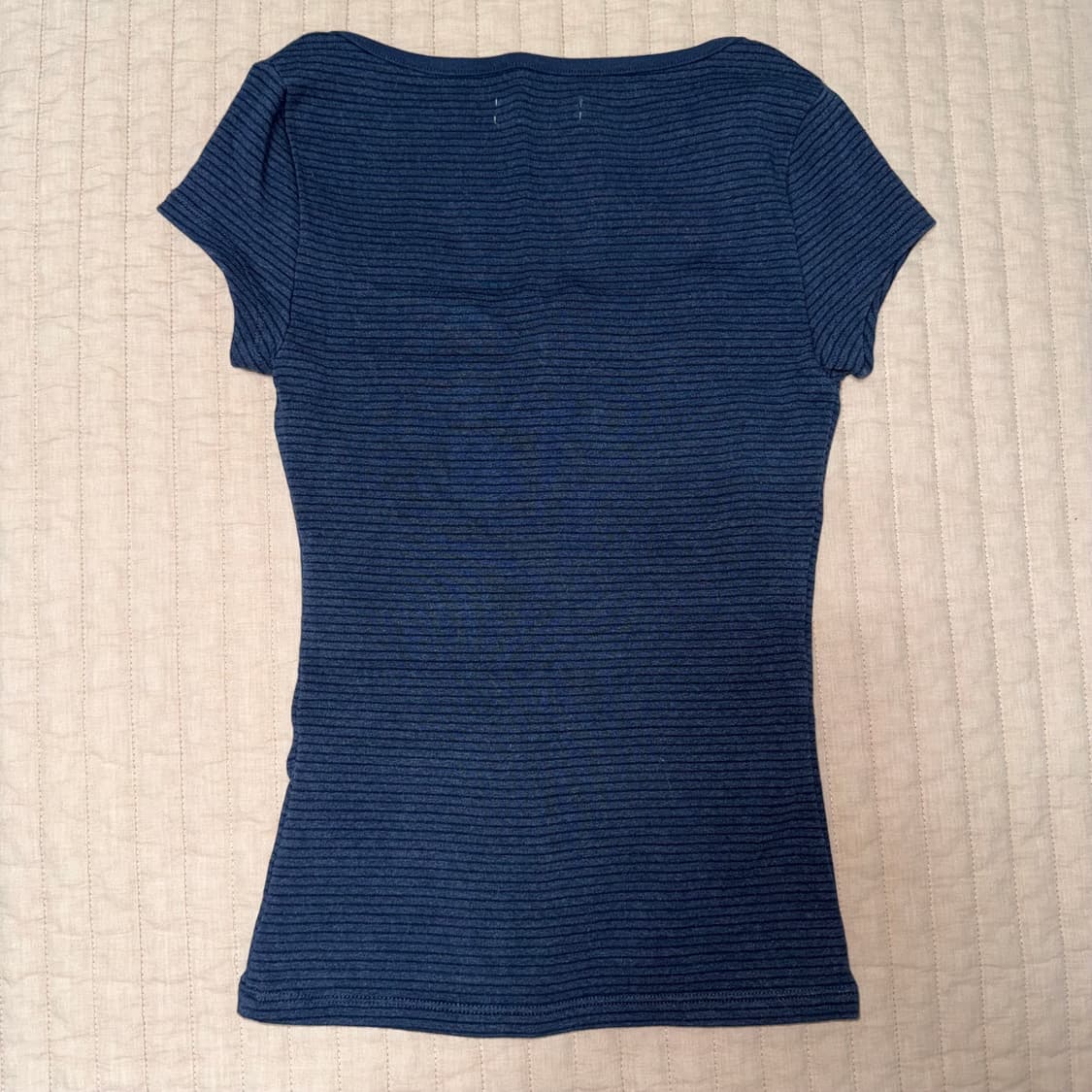 코이세이오 PRONG SNAP MINI LOGO TEE NAVY  상품이미지3