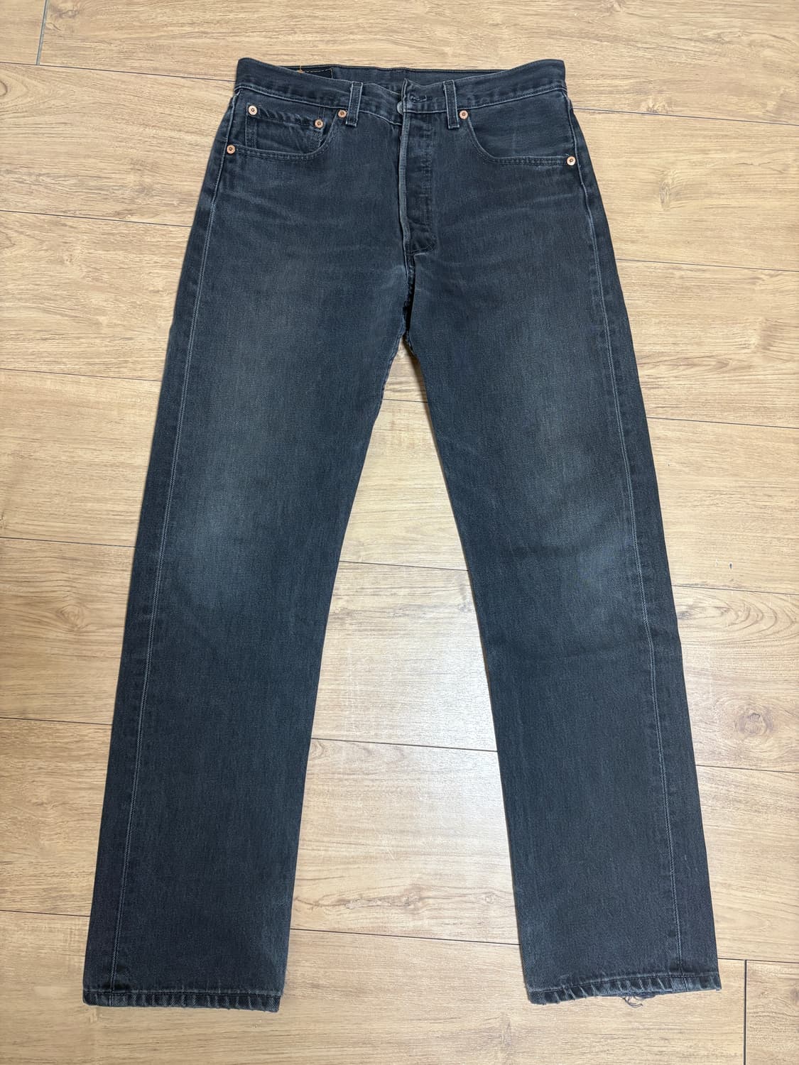 빈티지 리바이스 501 90-00s 흑청데님 상품이미지1