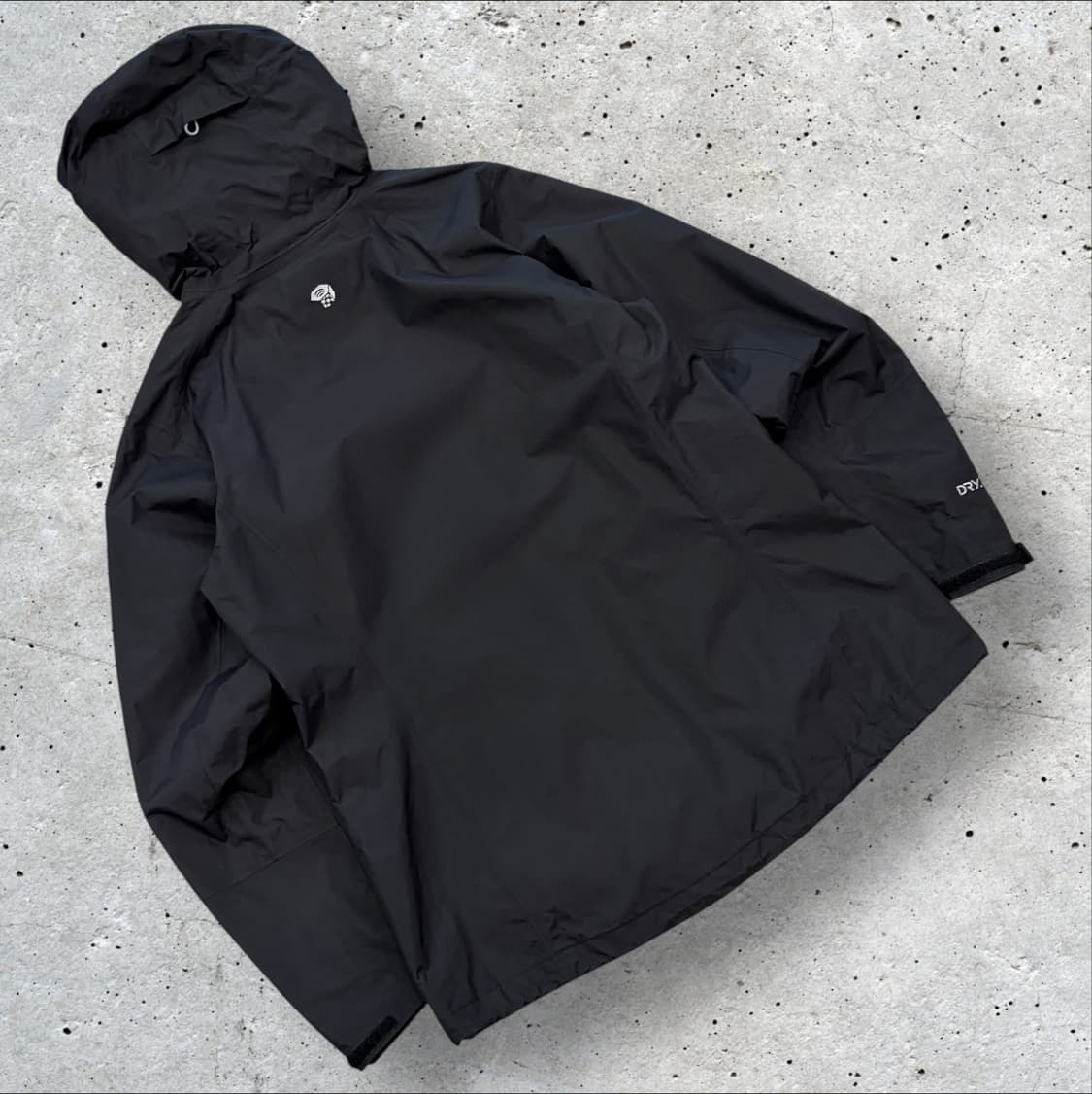 [M] 마운틴하드웨어 드라이Q 블랙 바람막이 후드 자켓 D23 상품이미지2