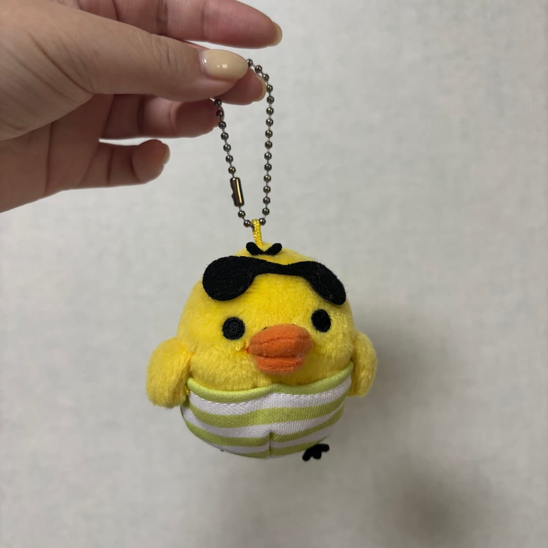 고전 산엑스 리락쿠마 키이로이토리 인형 상품이미지1