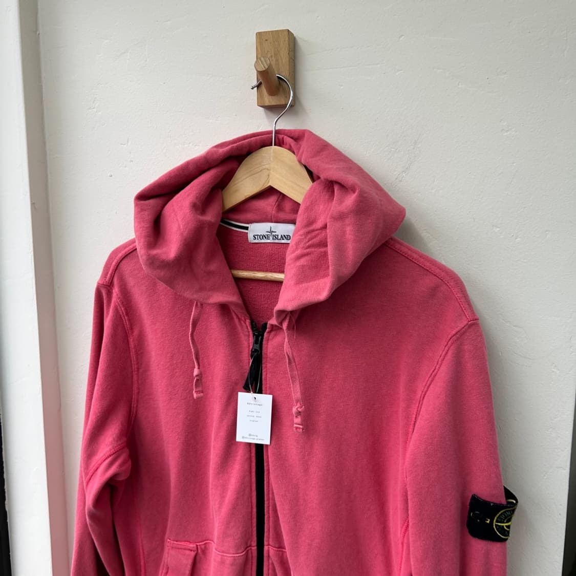 16169 - 스톤아일랜드 와펜 후드 집업 상품이미지1