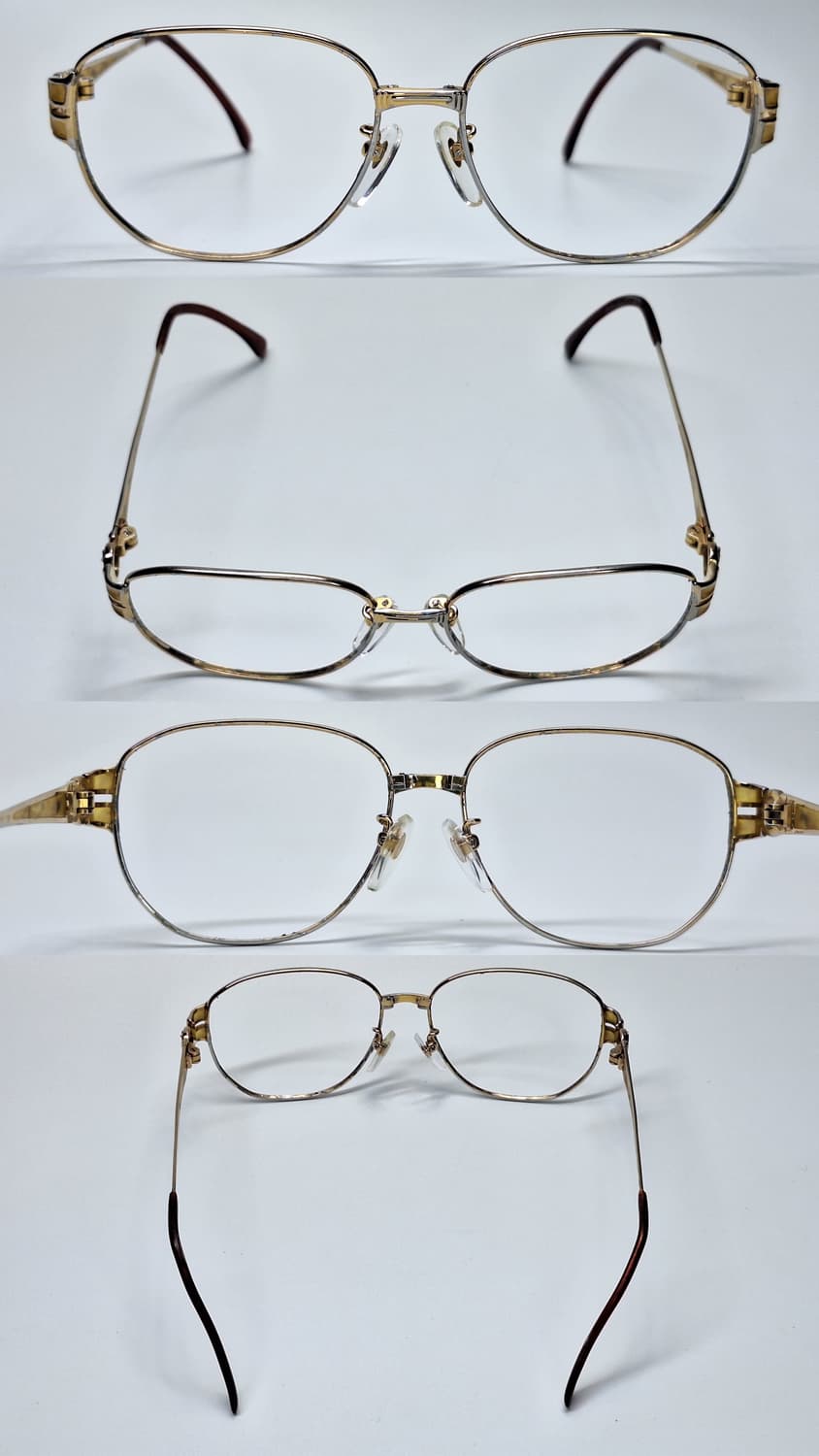 입생로랑 30-4655 순 티타늄 안경테/일본 수입 명품 빈티지 레트로 상품이미지9