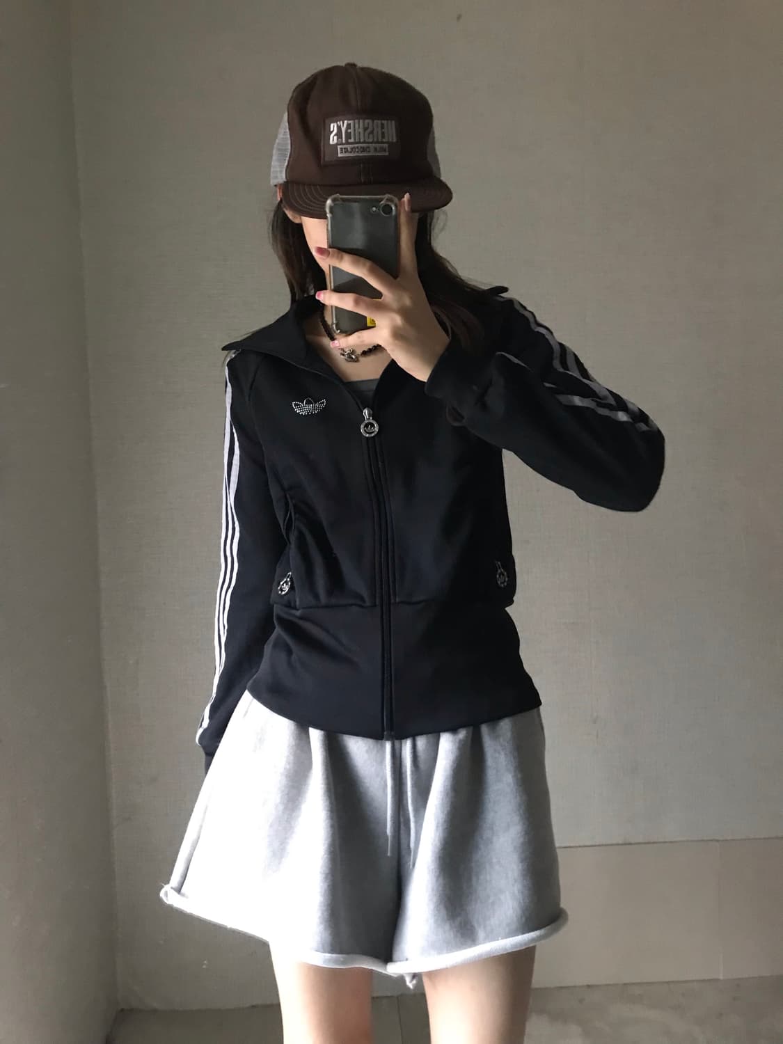 아디다스 블랙 실버 큐빅 져지 상품이미지1