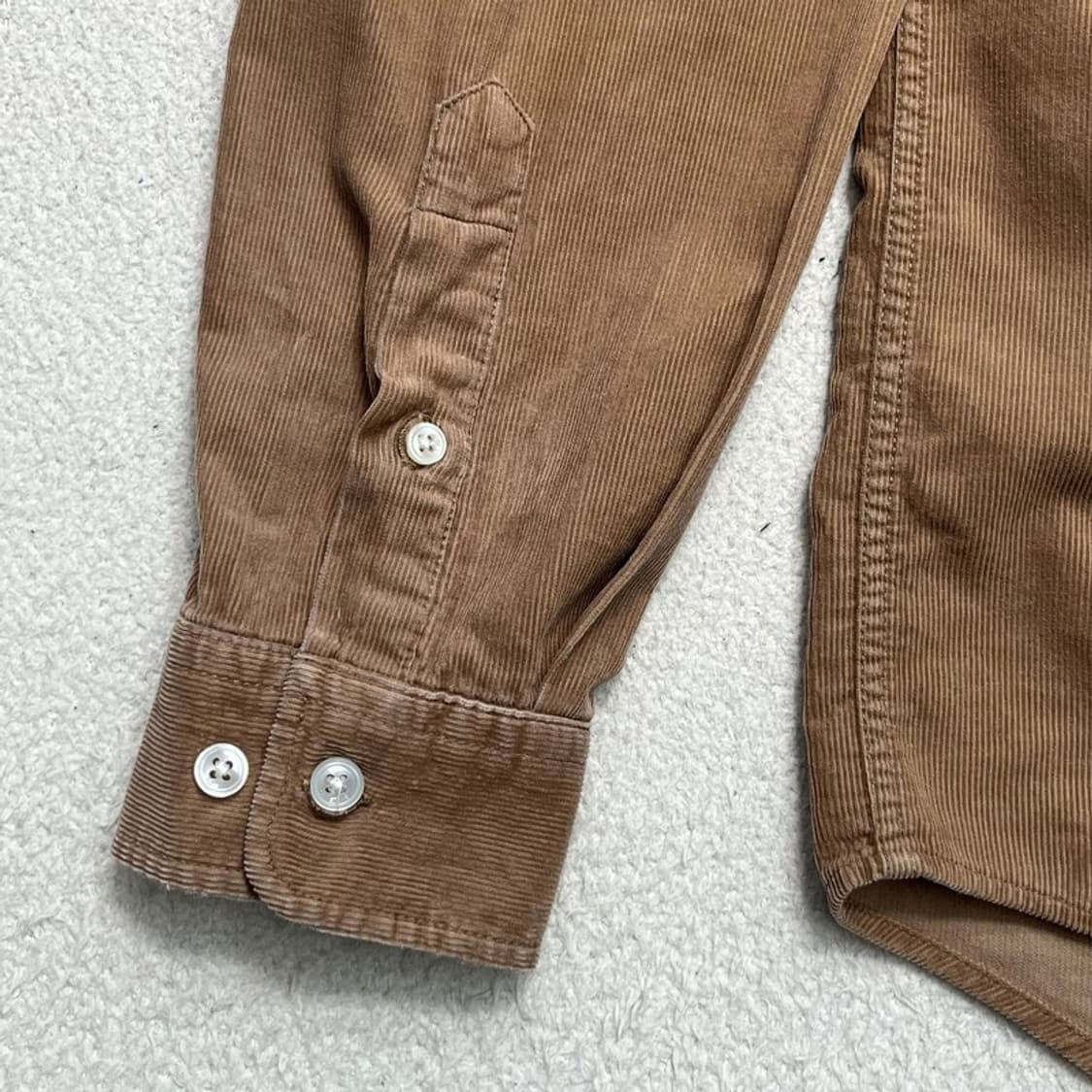 LACOSTE 코듀로이 셔츠 US L 상품이미지3