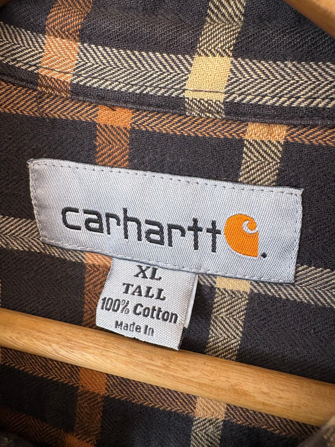 칼하트 90s 빈티지 체크셔츠 상품이미지6