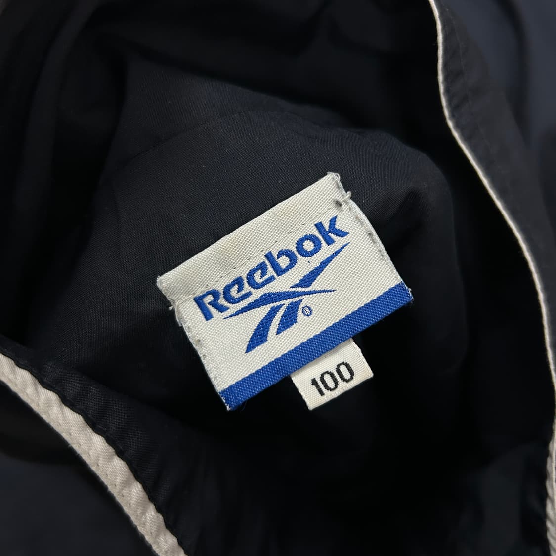 리복 올드스쿨 자수 빅로고 바람막이(100) 상품이미지2