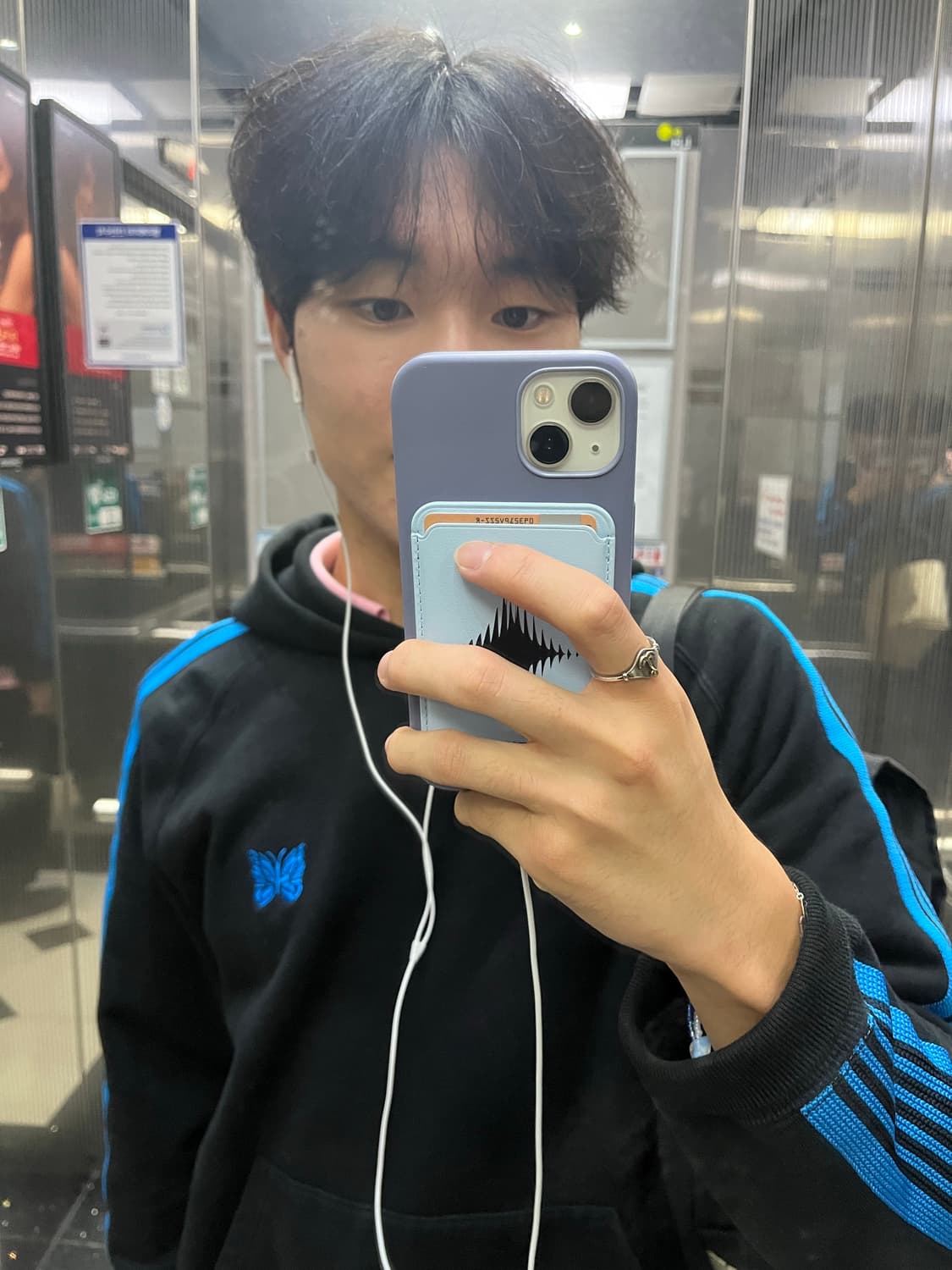 니들스 22ss 후드티 상품이미지2