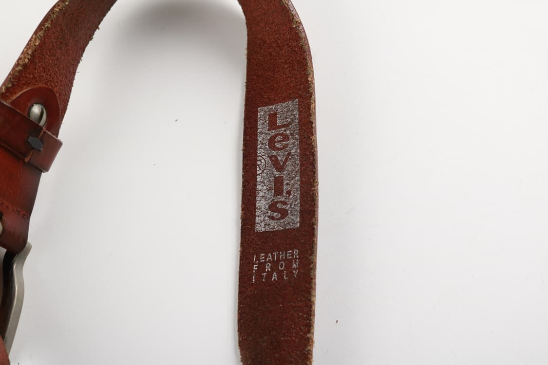 [24~28인치] 90's 리바이스 소가죽 벨트 상품이미지4