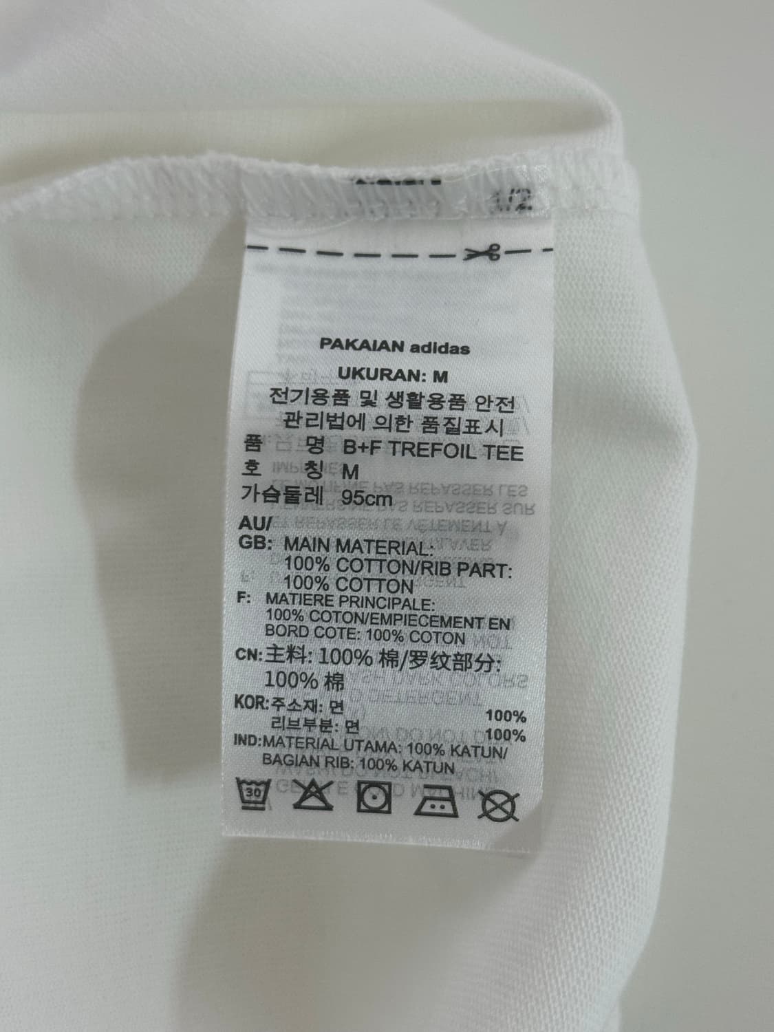 아디다스 백로고 반팔티셔츠 상품이미지5