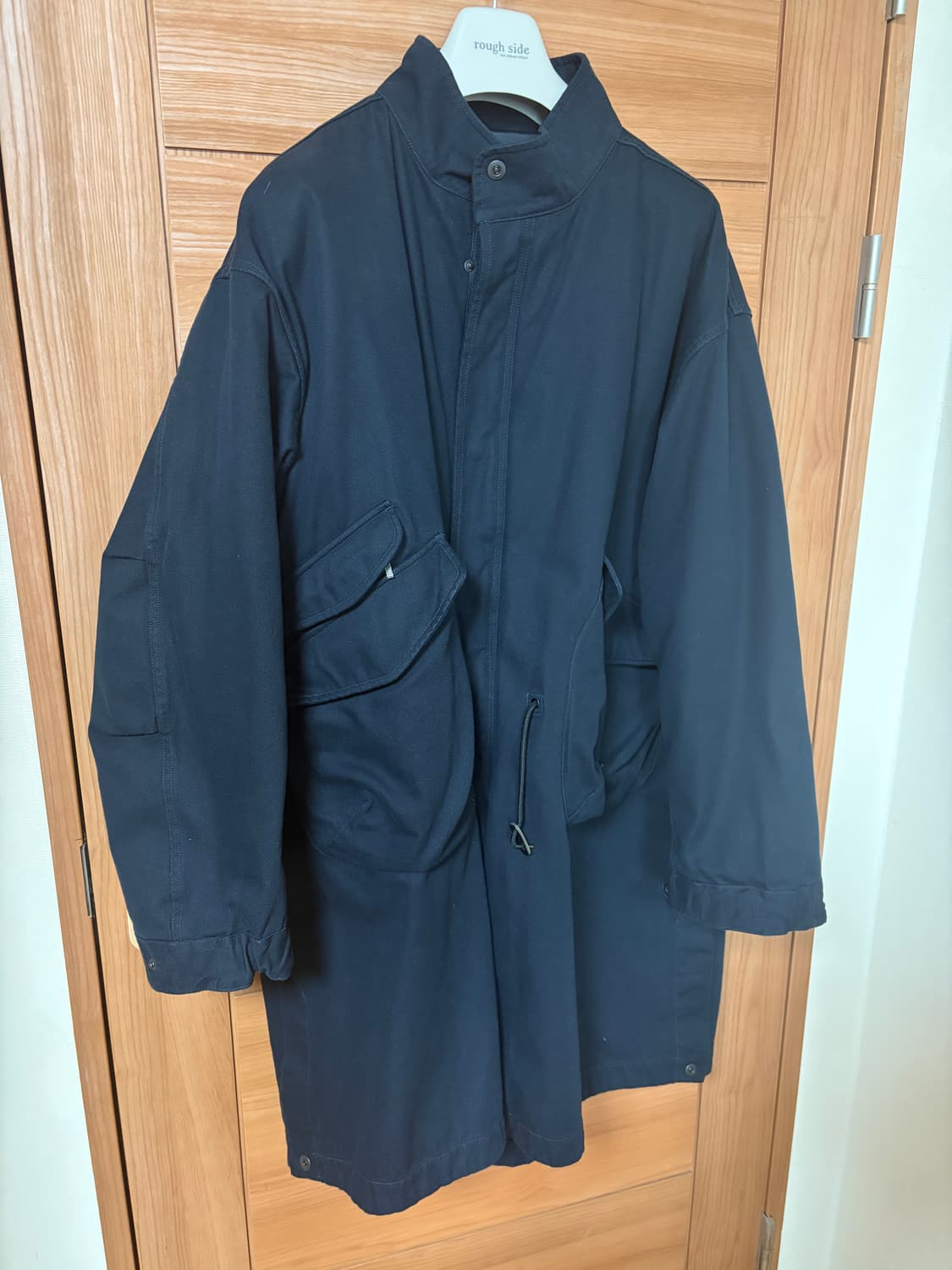 러프사이드 ET3 모즈파카+인슐레이션 가디건 네이비 3사이즈 상품이미지1