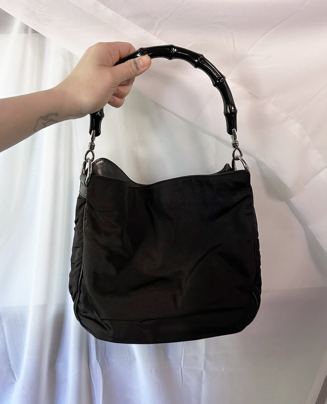 GUCCI nylon bamboo bag 상품이미지1