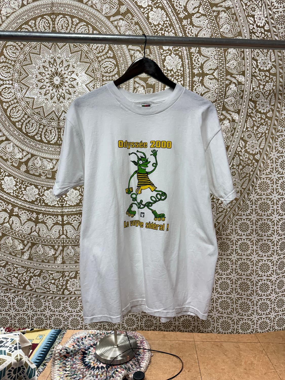 프룻오브더룸 USA 빈티지 프린팅 반팔 티  상품이미지3