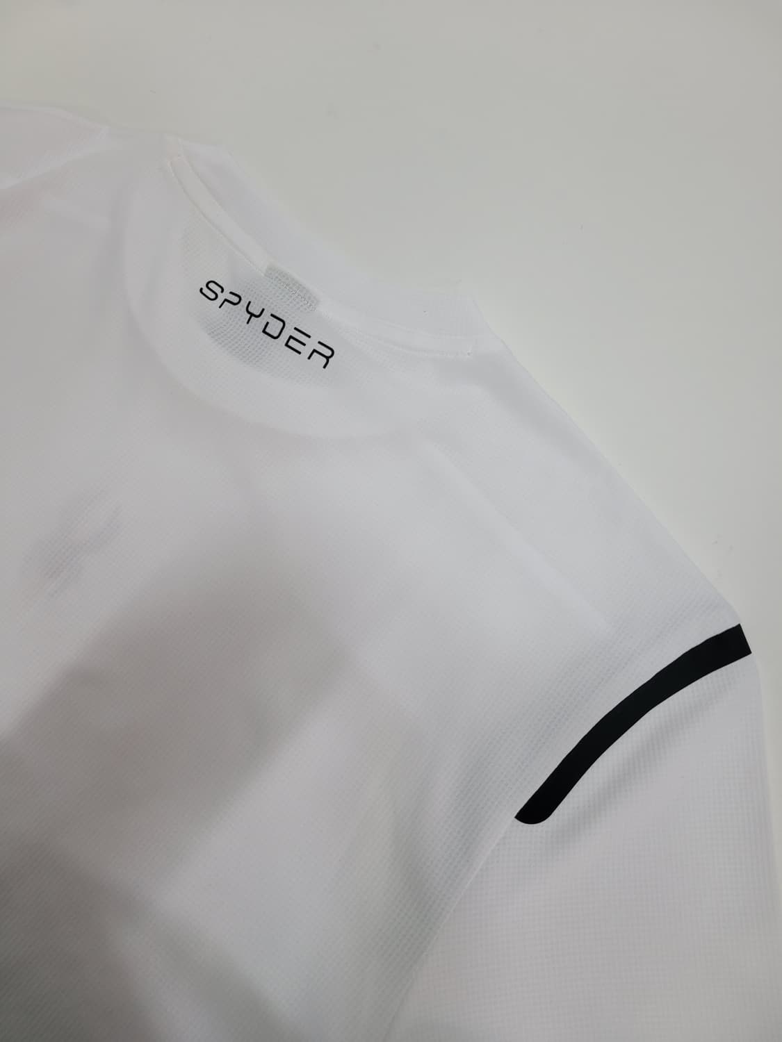 SPYDER 24SS 스파이더 슬리브 웰딩 반팔 티셔츠 / 남 L 화이트 상품이미지4
