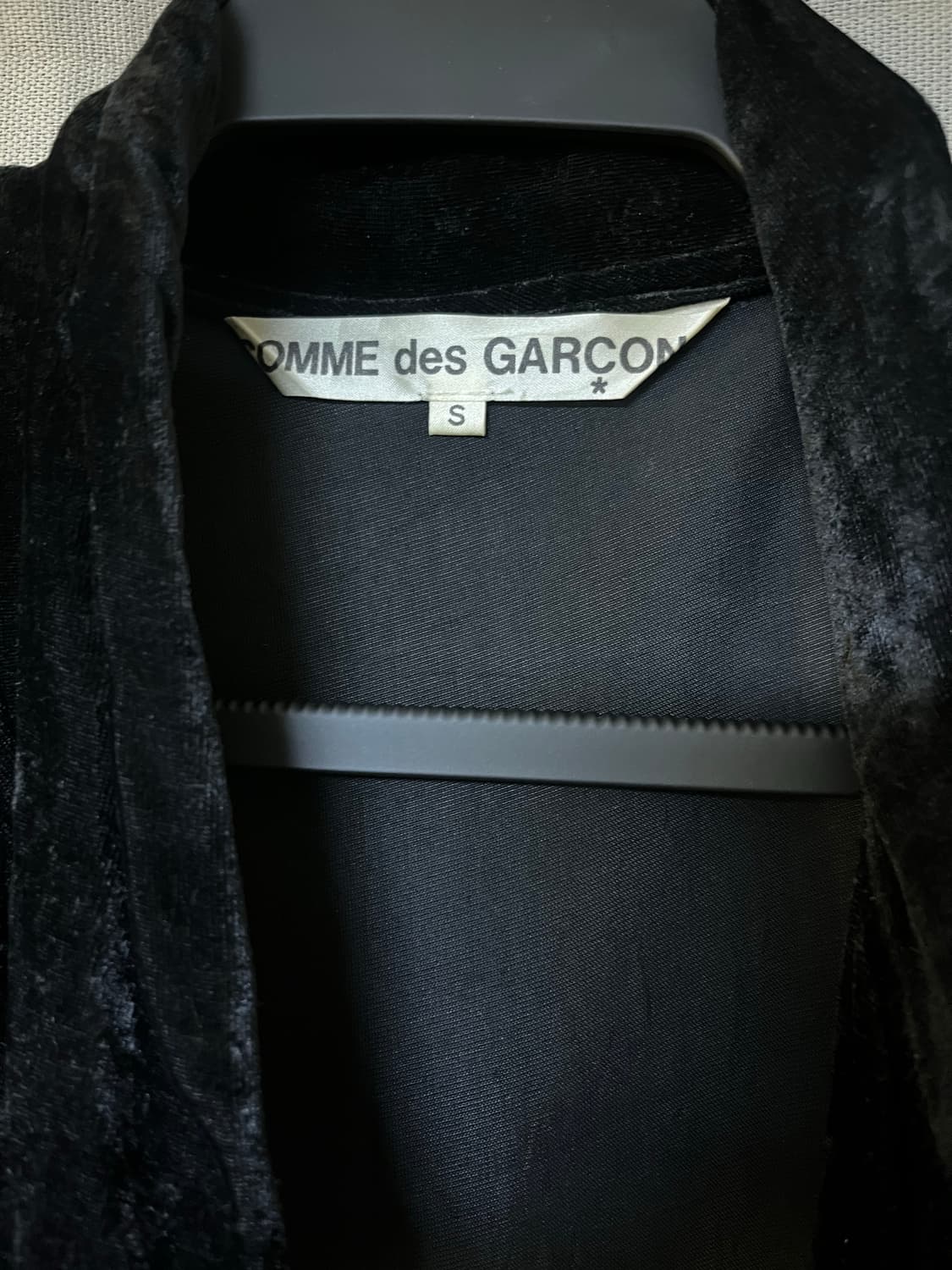 꼼데가르송 벨루어드레스  상품이미지5