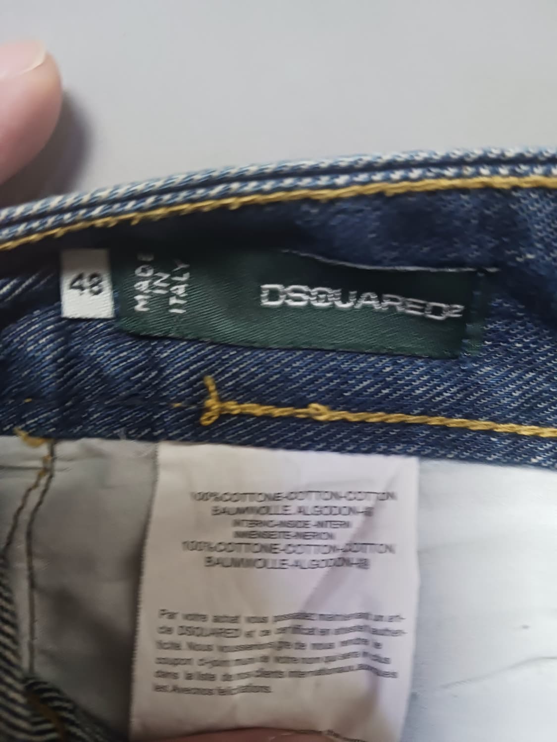 [29] 디스퀘어드2 스퀘어패치 클레멘트진 청바지 상품이미지10