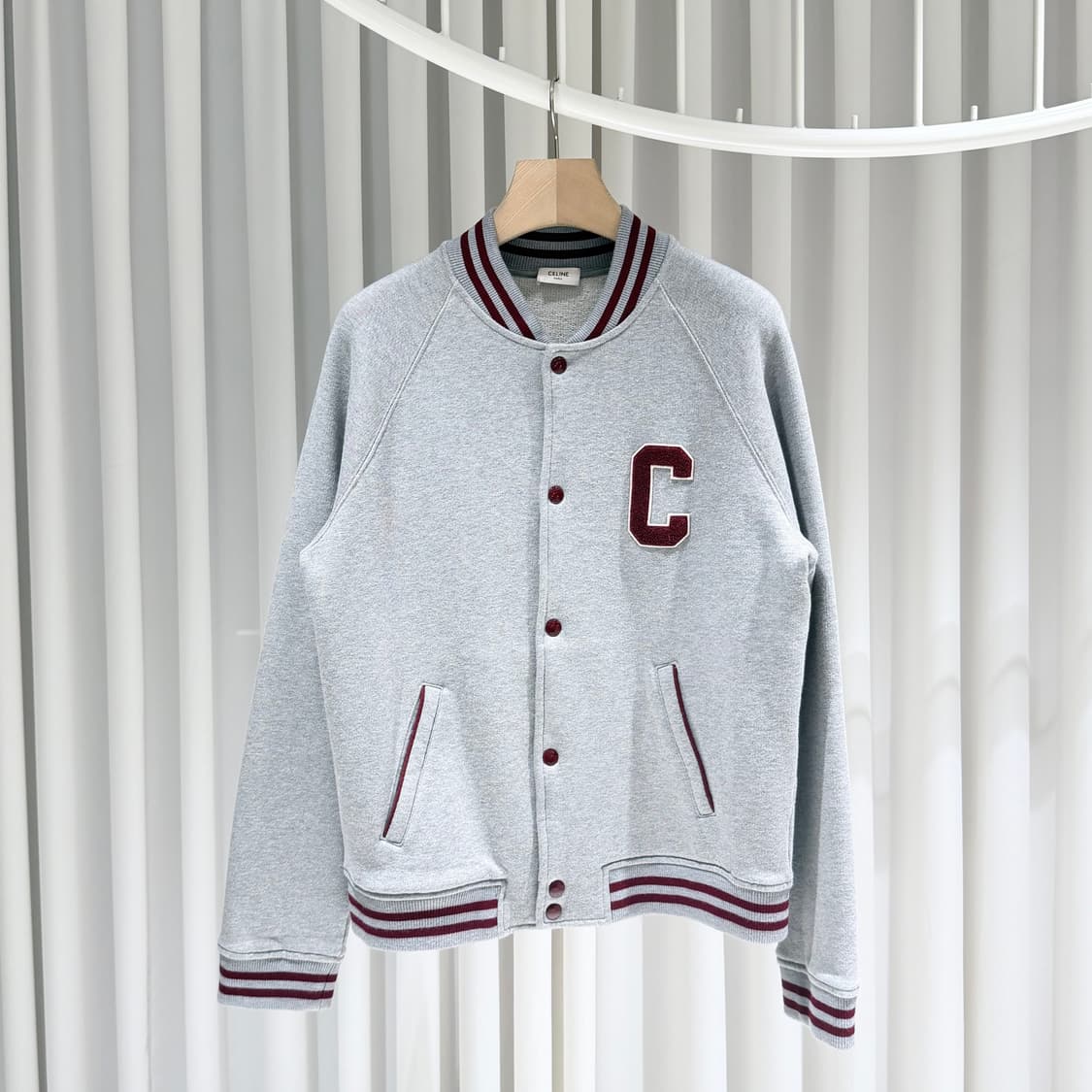 L / 셀린느 테디 컬리지 테디 그레이 바시티 상품이미지1