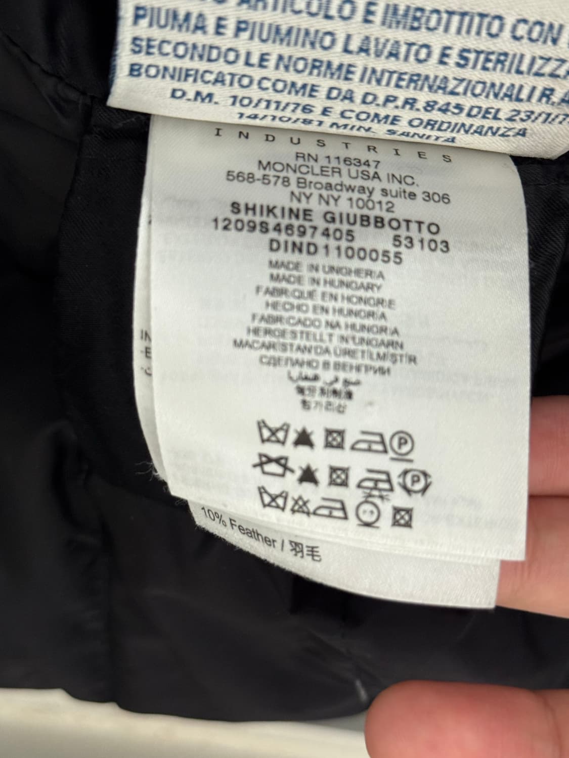 몽클레어 여성 경량패딩 상품이미지6