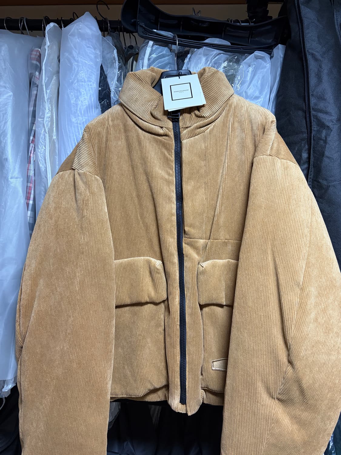 우영미 코듀로이 패딩 48 상품이미지2