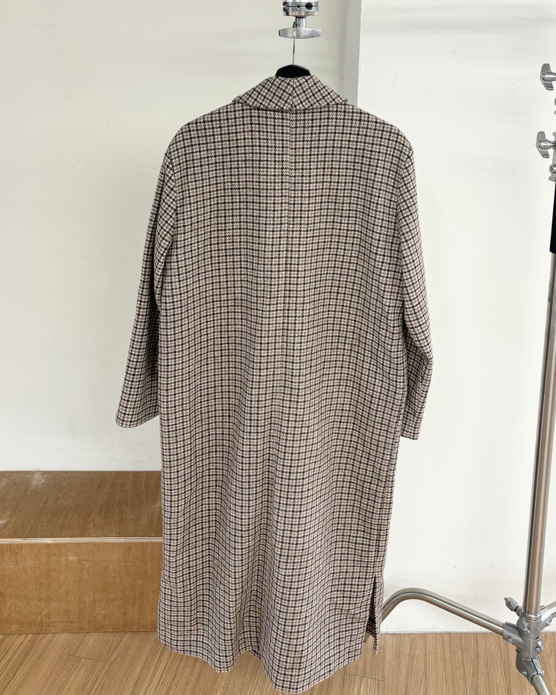 이자벨 마랑 에뚜왈 울 체크 코트 상품이미지6