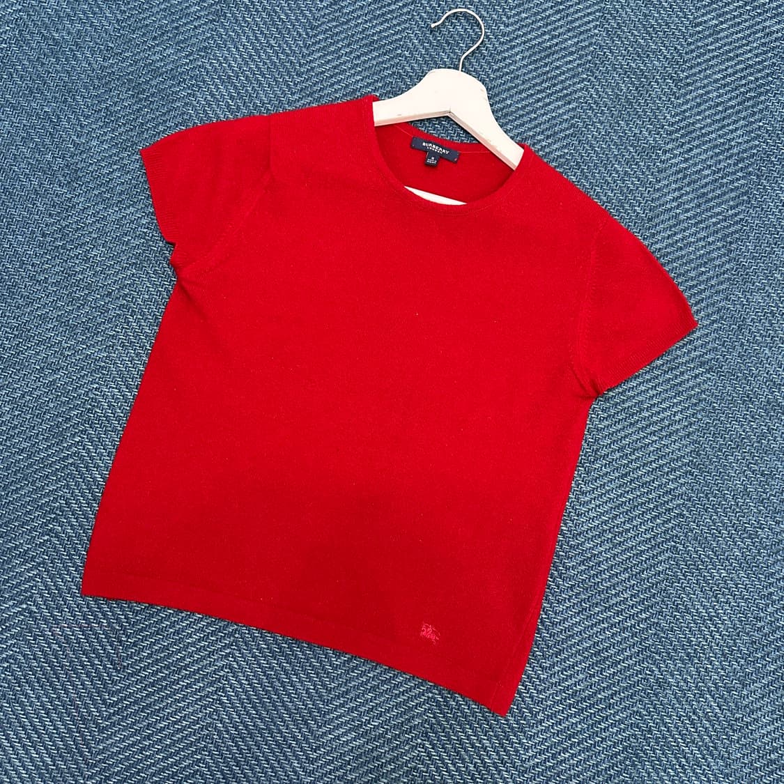 [여성S] 버버리 반팔 니트 상품이미지1