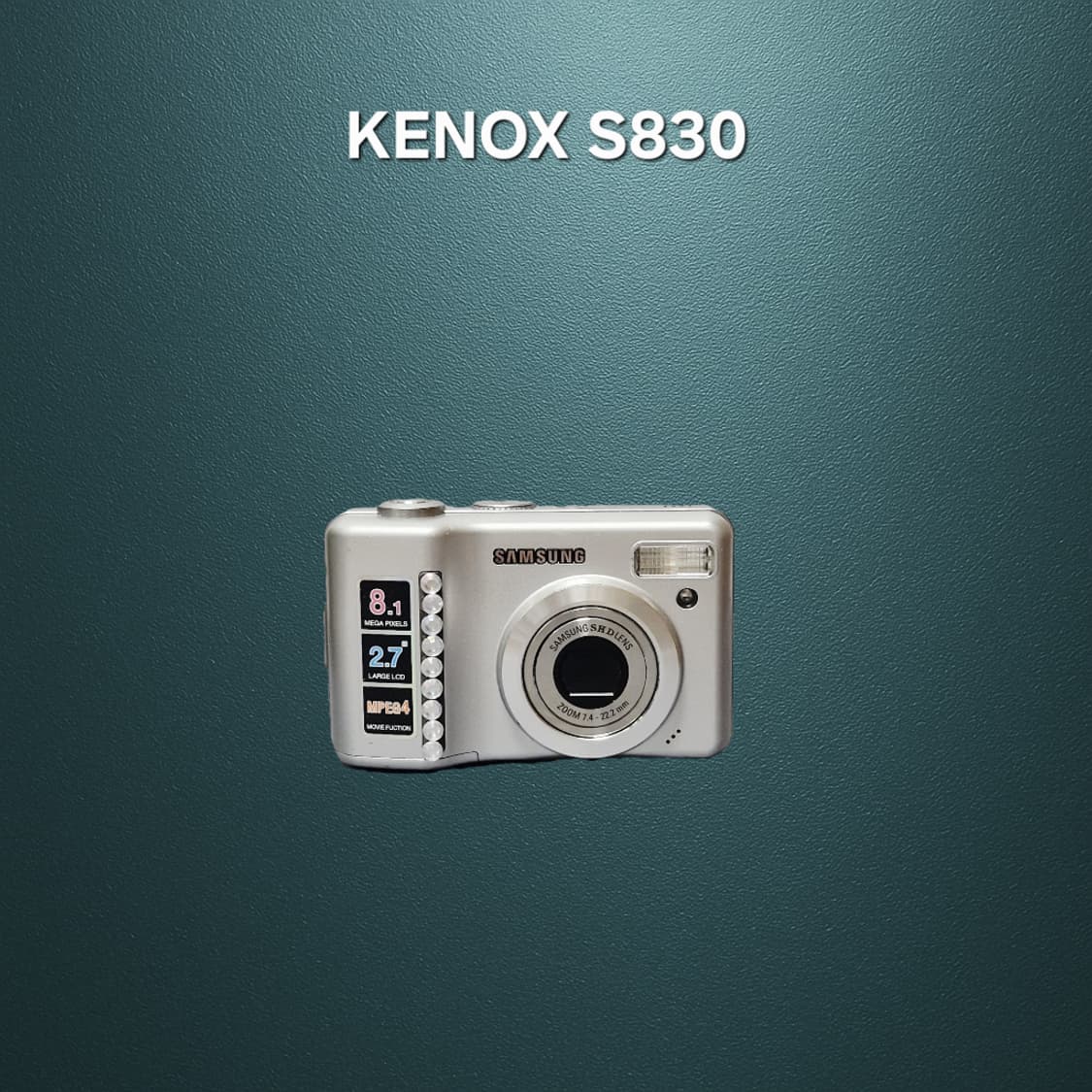 [AA 건전지] 삼성 케녹스 S830 디지털카메라 상품이미지1