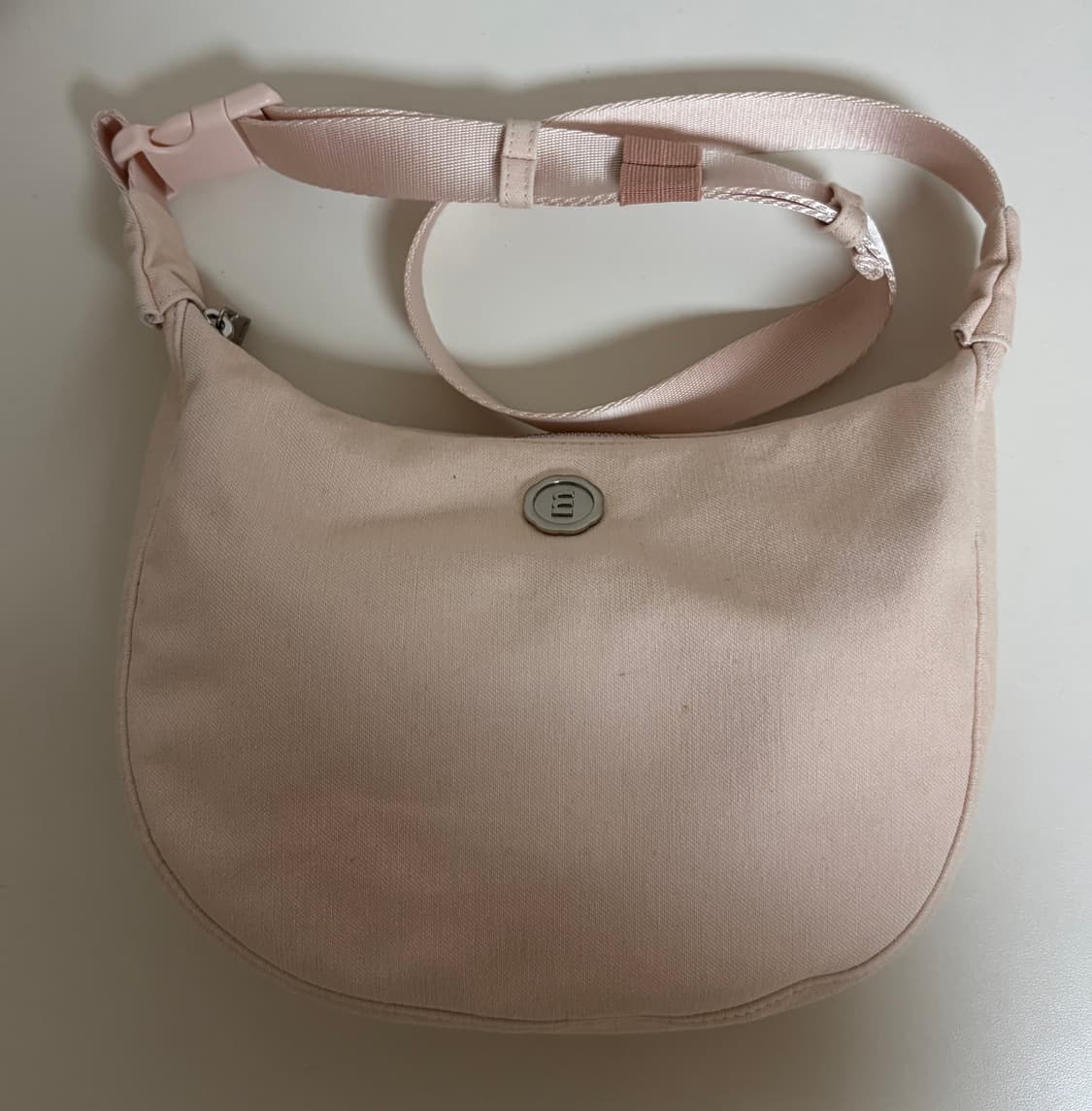 미닛뮤트 클로 웨이스트 백 워싱 핑크 상품이미지1