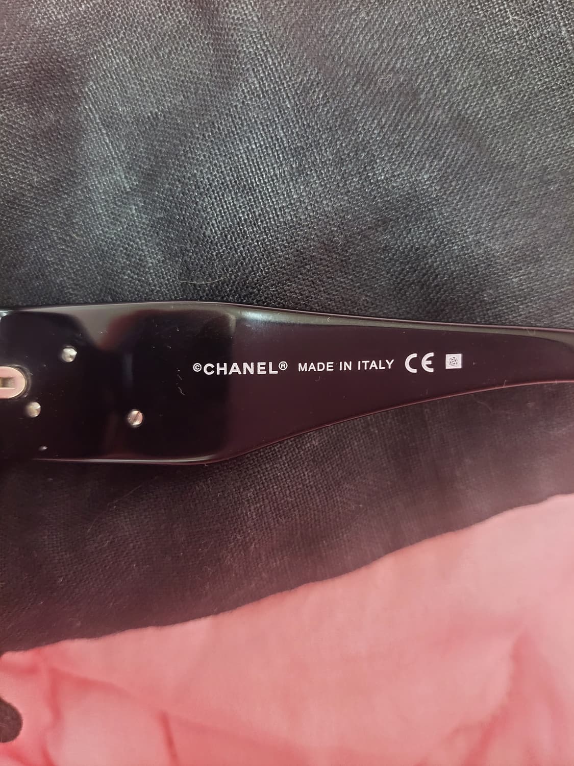 정품)급처상태좋음!샤넬 까멜리아 꽃 장식 로고 러블리 공주 선글라스 상품이미지6