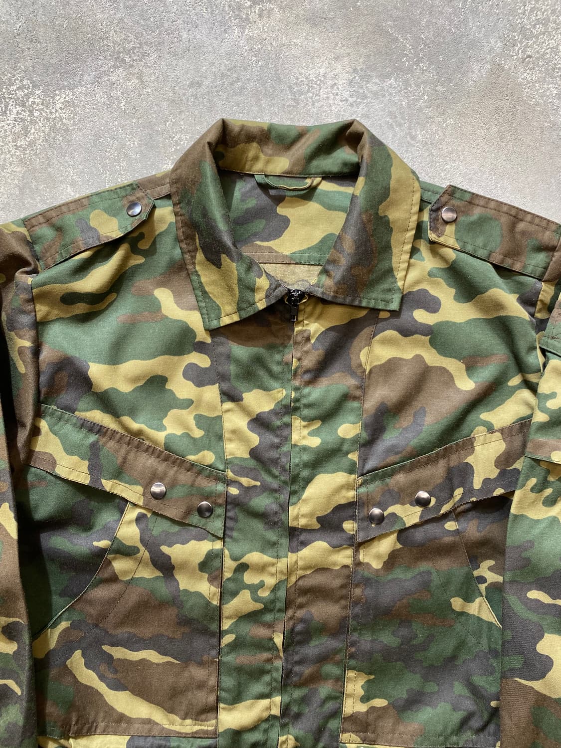 [M] Vintage 빈티지 우드랜드 밀리터리 자켓 상품이미지2