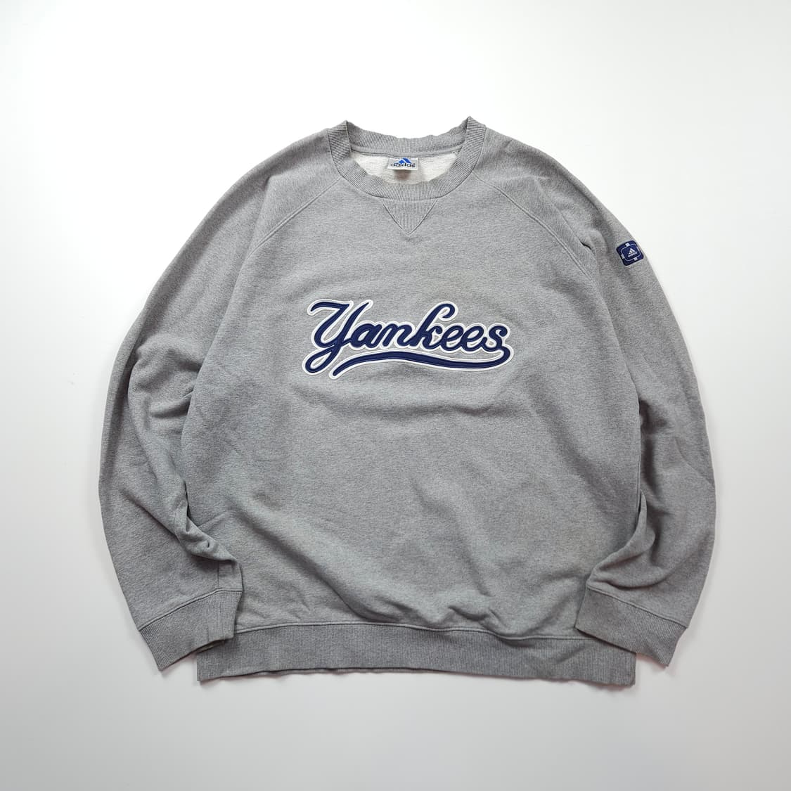 00s 아디다스 MLB 뉴욕 양키스 박시핏 맨투맨 (XL) 상품이미지2