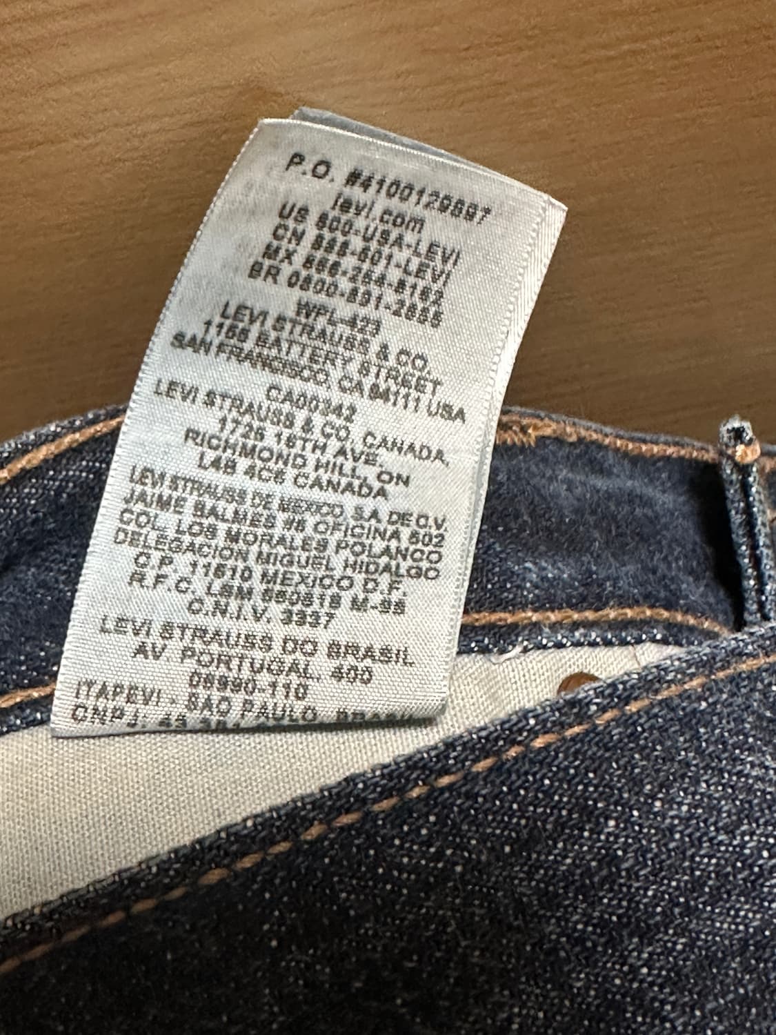 리바이스 501 오리지널 스트레이트 핏 30x32 mexico 상품이미지8
