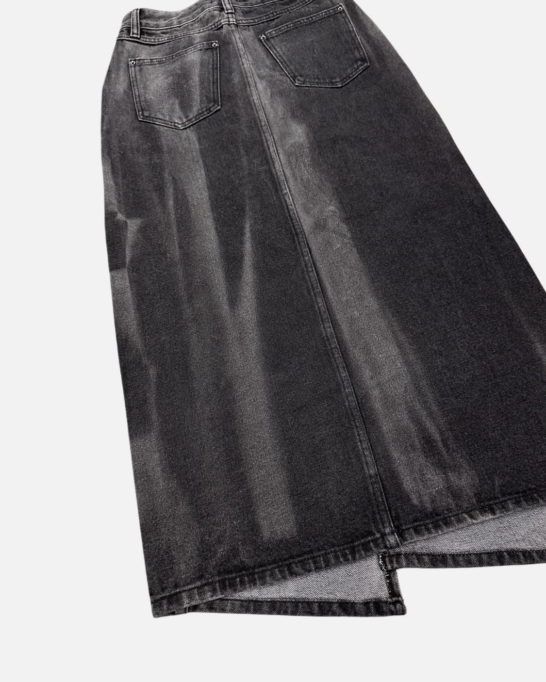 spotlight side slit denim skirt 상품이미지6