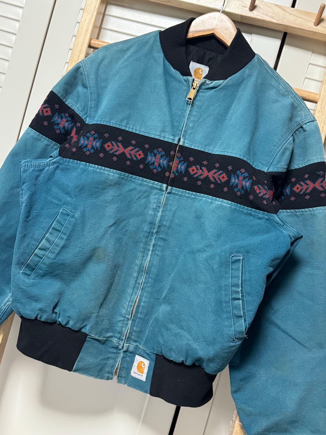 칼하트 JR0455 나바호 패턴 아즈넥 자켓 상품이미지4