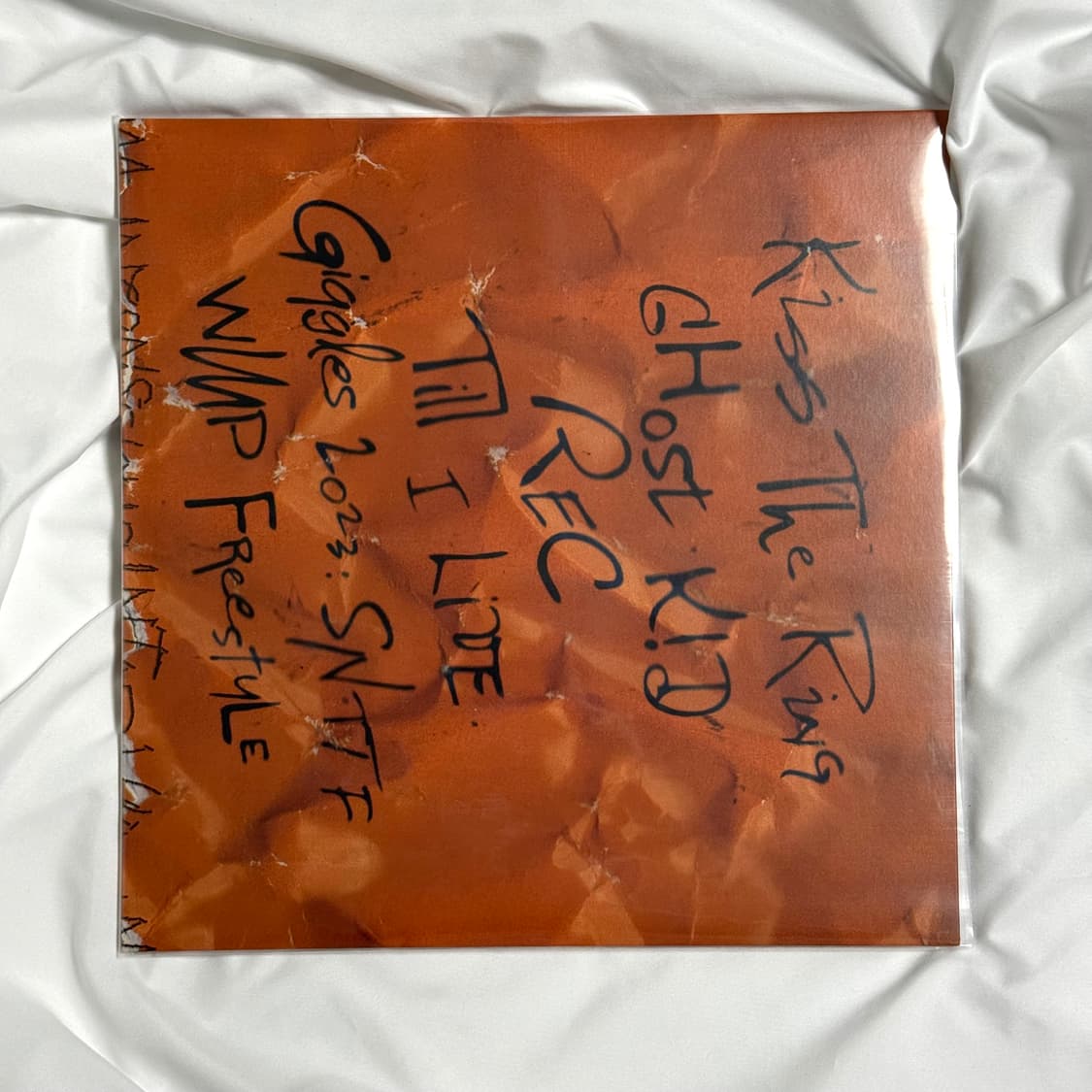 홍다빈 DPR LIVE Giggles 300장 한정 오렌지 lp 상품이미지3