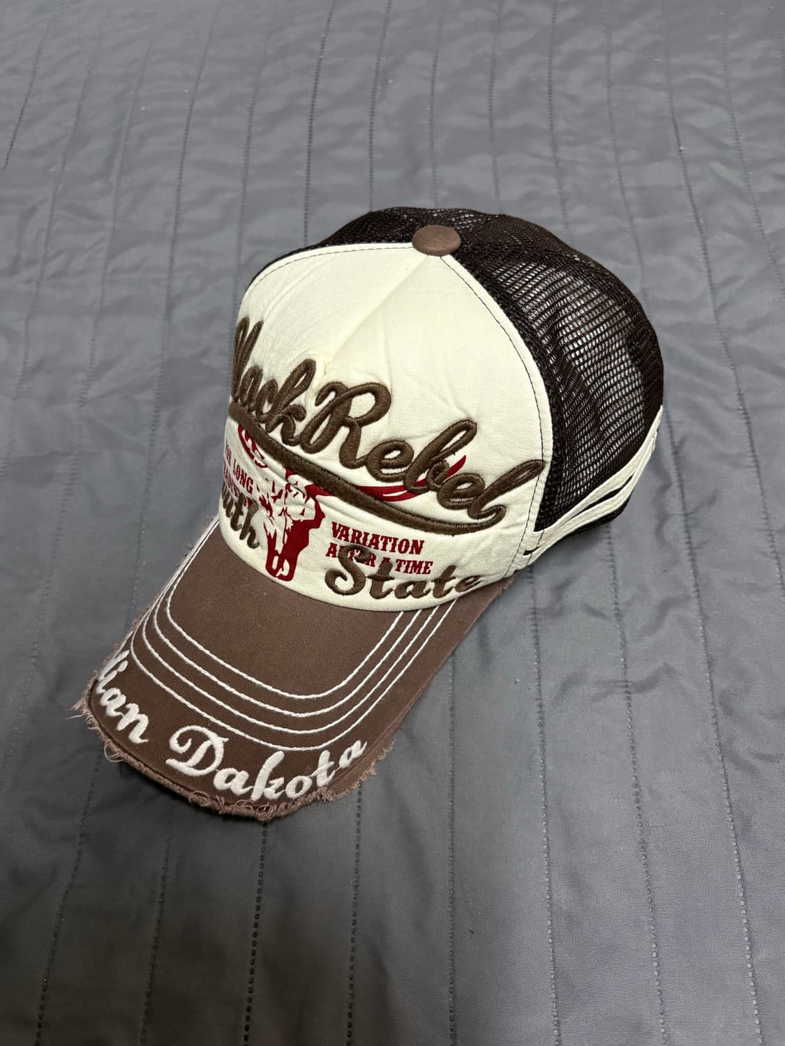 블랙라벨 메쉬 볼캡 (브라운) 상품이미지1