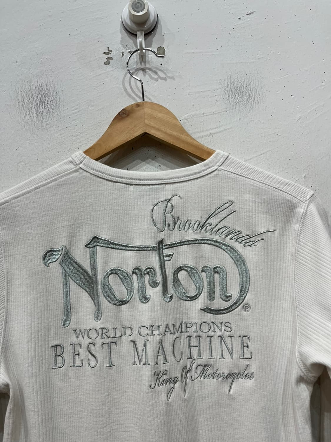 NORTON 모터사이클 골지 롱슬리브 우먼즈 상품이미지4