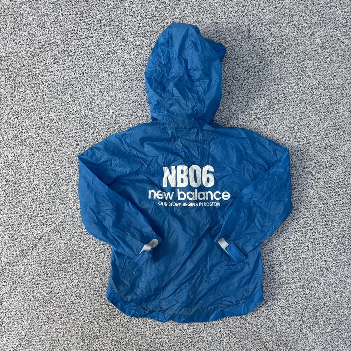 110 뉴발란스 키즈 후드 바람막이 자켓 0421J 상품이미지3