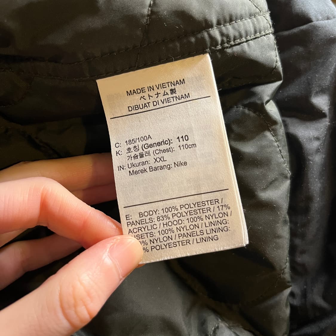 나이키 플리스 롱 패딩 점퍼 상품이미지7