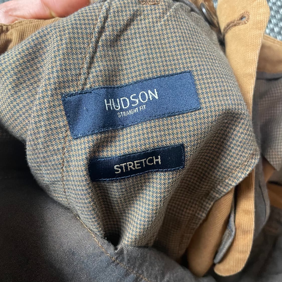 (38) 타미힐피거 투포켓 브라운 스트레이트핏 코튼팬츠 상품이미지6