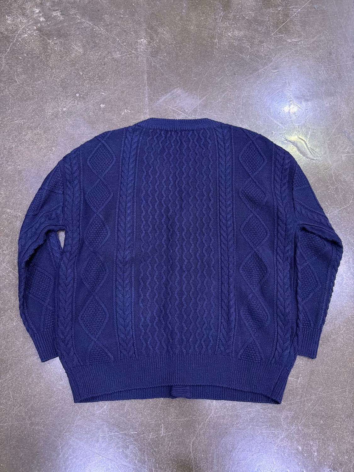 오아이오아이 oioi 디즈니 콜라보 미키마우스 케이블 니트 가디건 상품이미지3