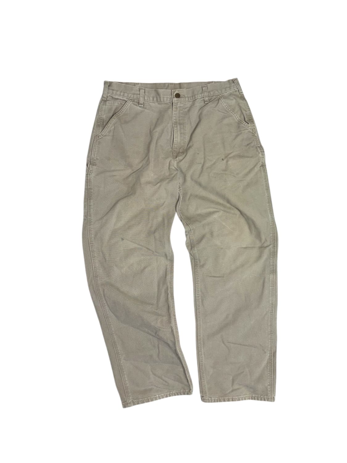 빈티지 칼하트 카펜터 싱글니 워크팬츠 상품이미지4