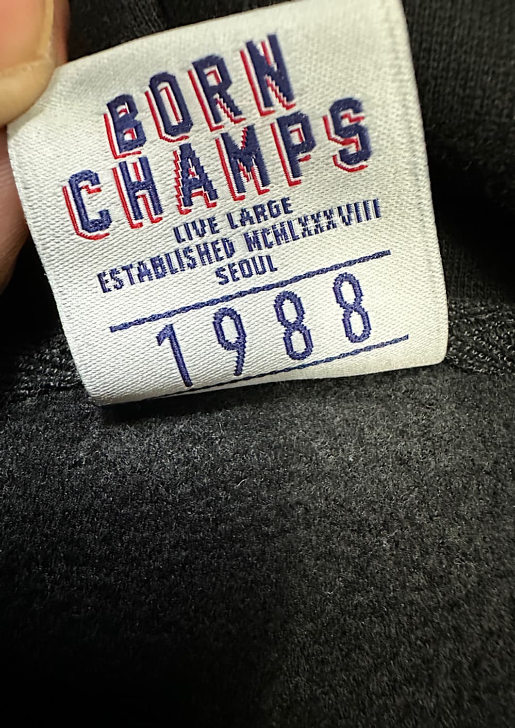 본챔스 기모 후드 상품이미지2