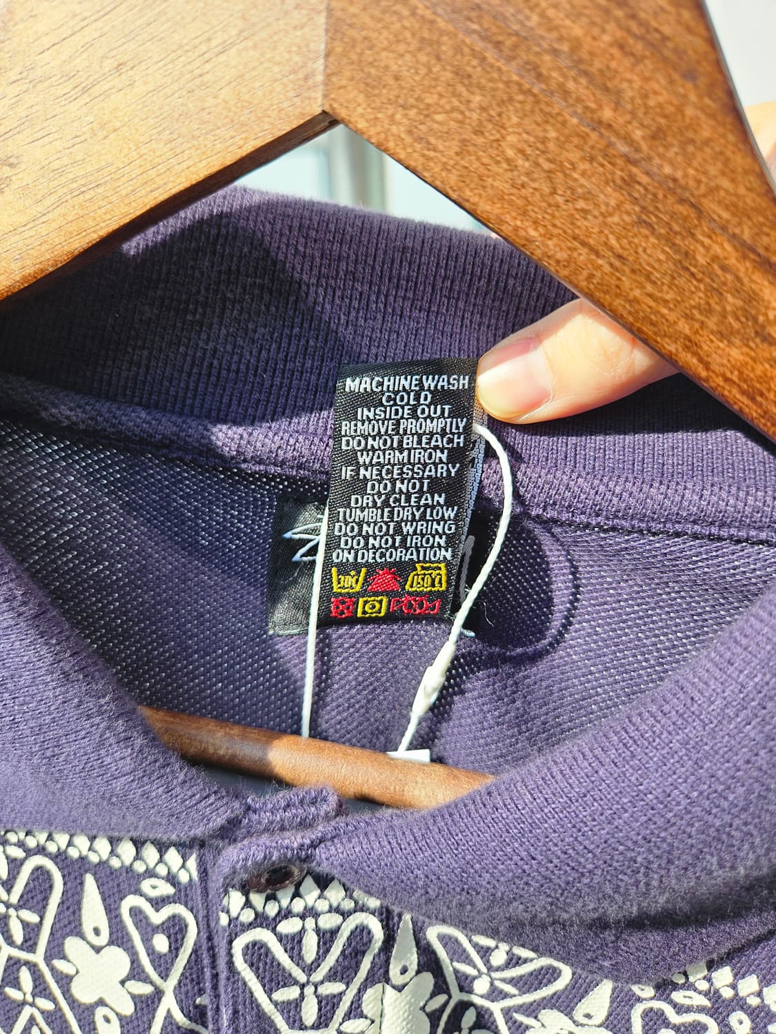 스투시 00s 카라 티셔츠 상품이미지4