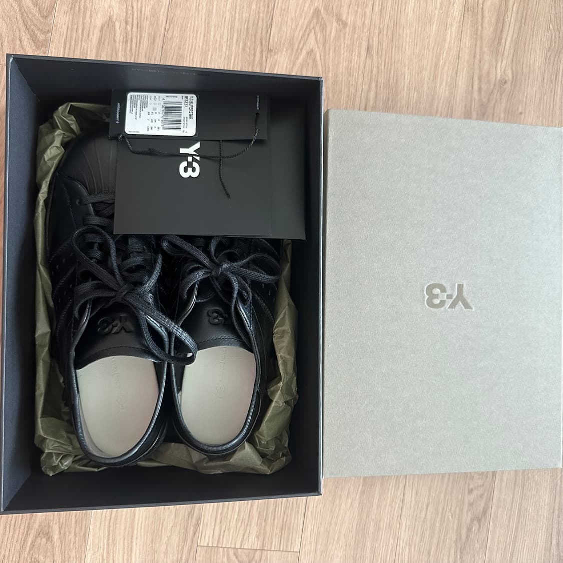 요지 야마모토 Y-3 슈퍼스타 245 새상품 상품이미지5