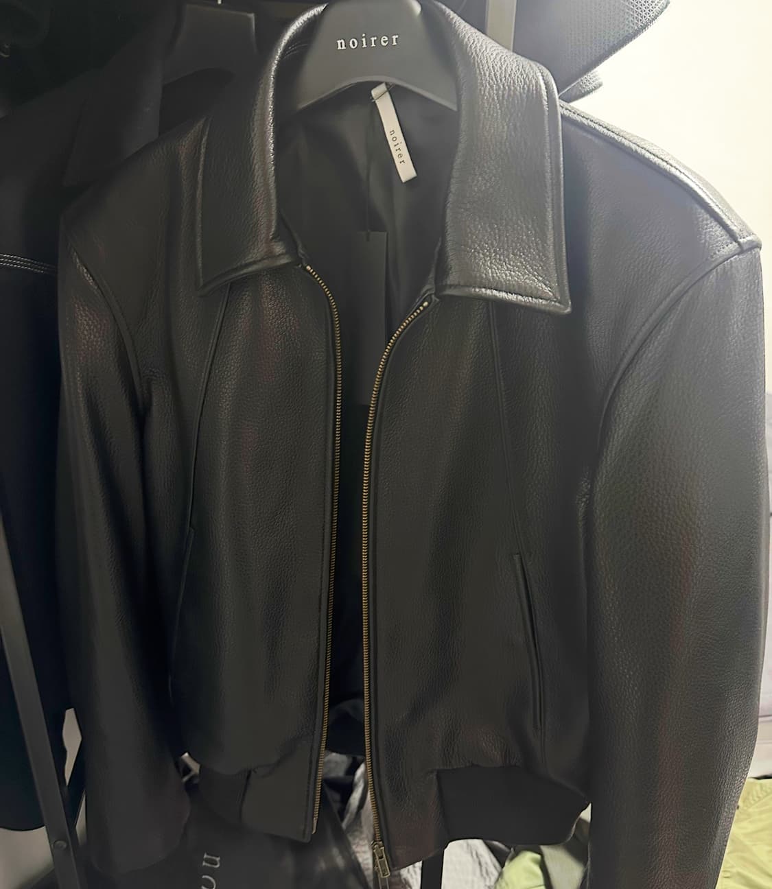 노이어 고트 슈렁큰 레더 블루종 50 -> 52 교환 상품이미지1