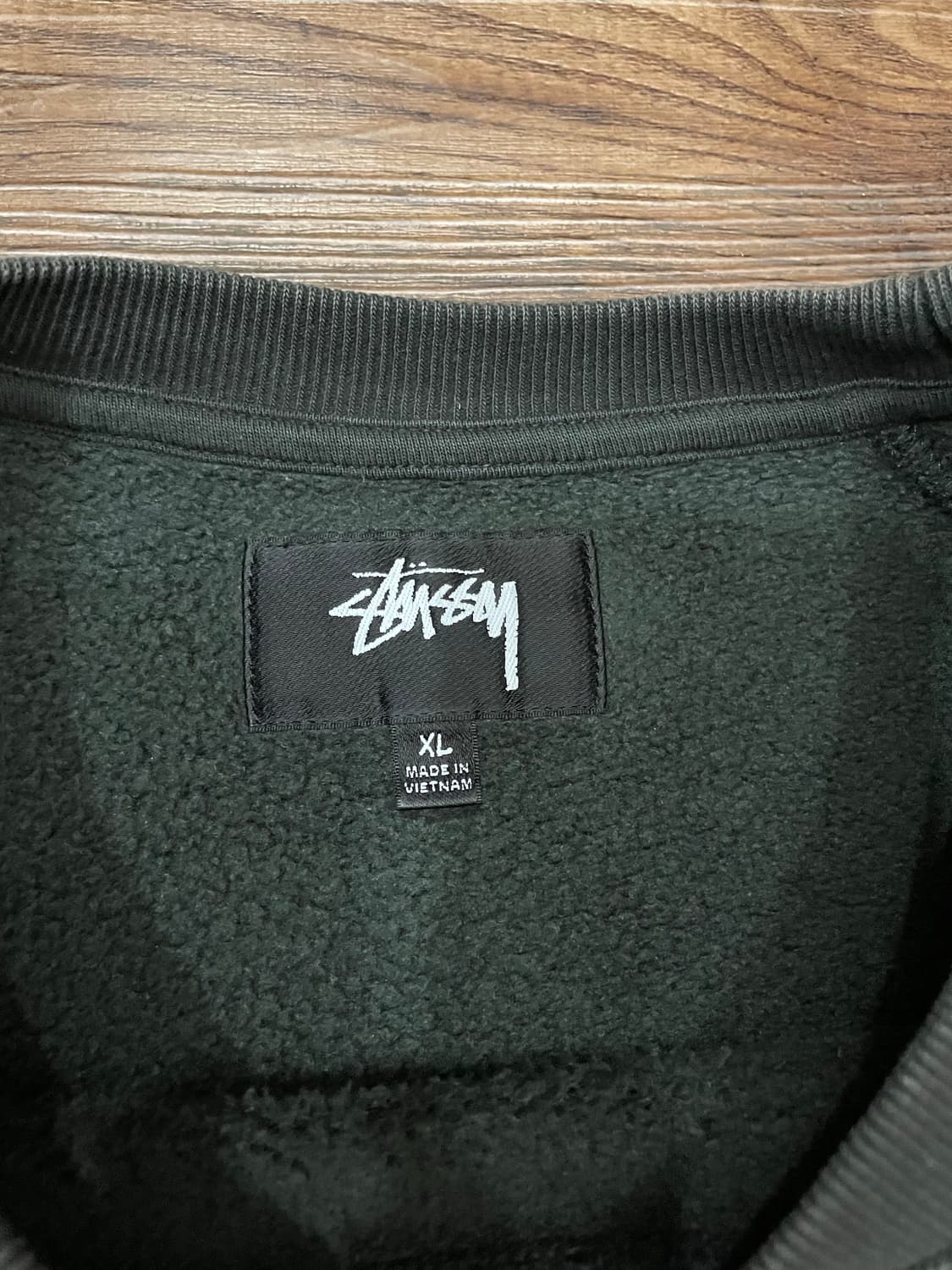 스투시 stussy 플리스 래글런 크루넥 스웨트셔츠 상품이미지7