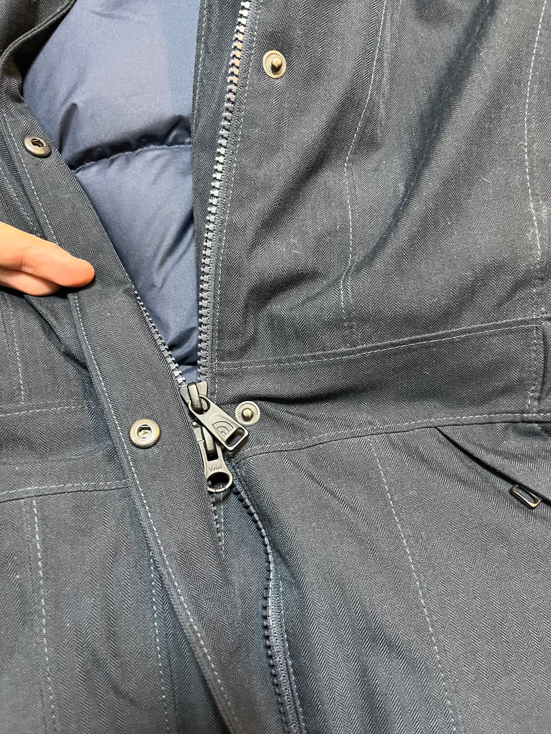 노스페이스 우먼즈 구스다운 롱패딩 xs 상품이미지2