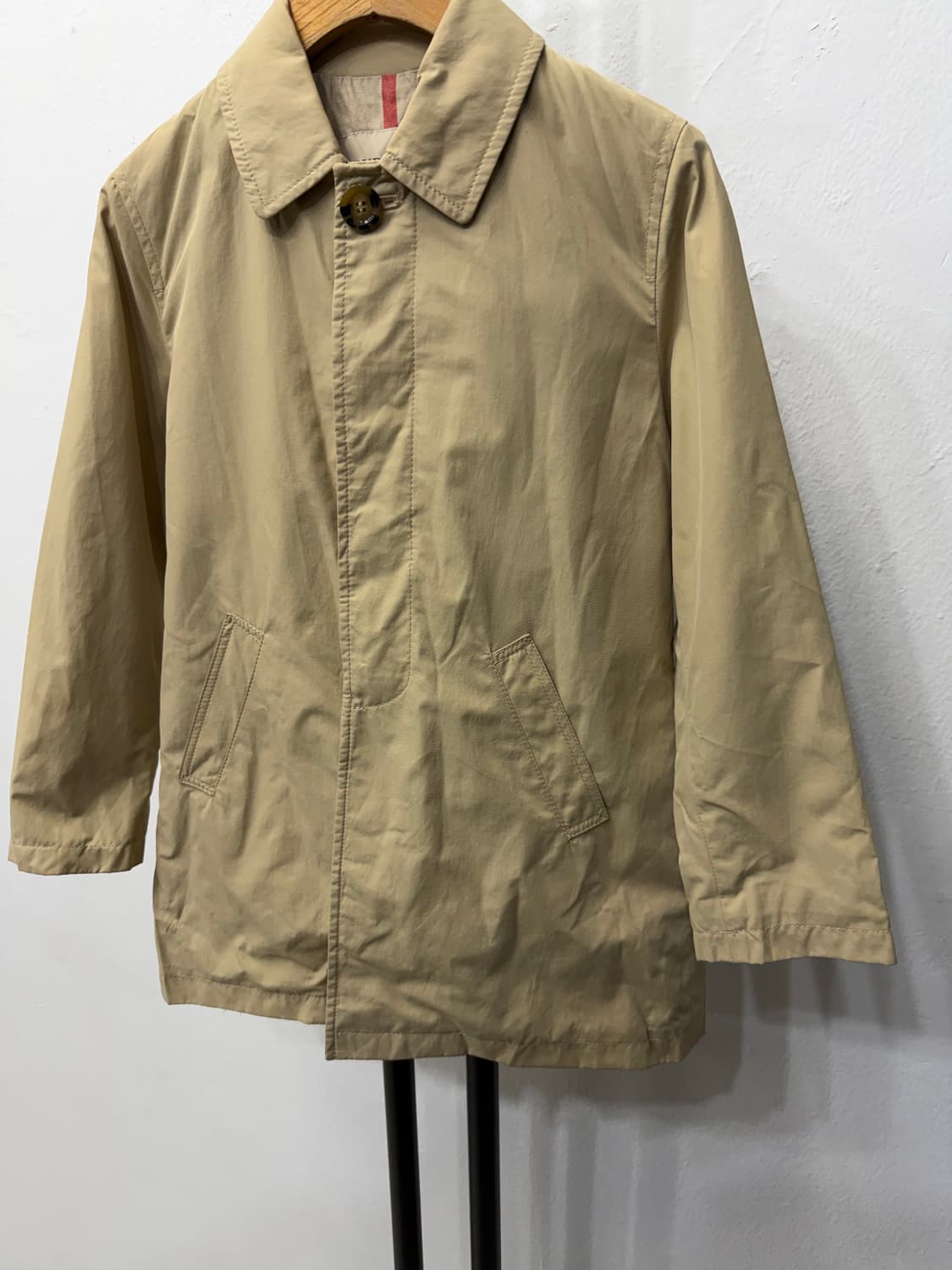 정품) 버버리 키즈 베이지 자켓 8Y 상품이미지3