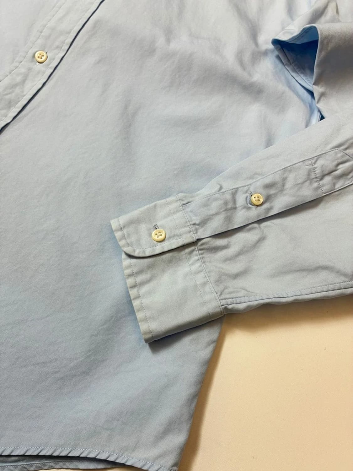 폴로 랄프로렌 스카이블루 솔리드 로고 셔츠 PN8364 상품이미지5