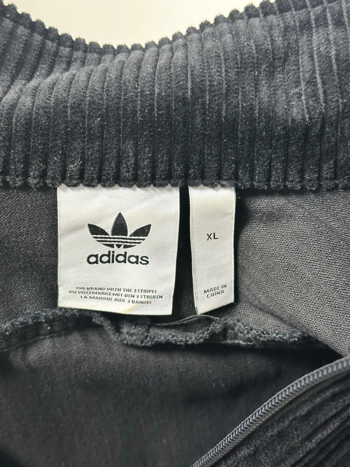 아디다스 코듀로이 하프집업, 바지 셋업 상품이미지3